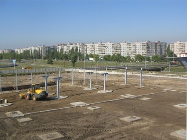 свайное поле